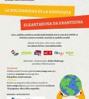 Euskaditik erronka, neurri eta politika sozialak, COVID-19 krisiaren aurrean inor atzean gera ez dad