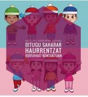 Saharautz Elkartasun Taldea - Laguntza behar dugu