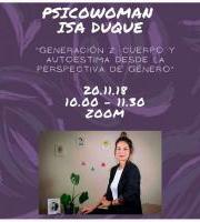 Hitzaldia: Psicowoman Isa Duque