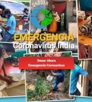 Calcuta Ondoan: Larrialdia / Emergencia (Coronavirus India) Egin ekarpen bat / Dona
