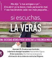 Adineko emakumeek jasaten duten indarkeria ezkutuenari ikustarazteko kanpaina