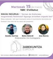 Ordizia Jabekuntza Eskola: Mahai Ingurua