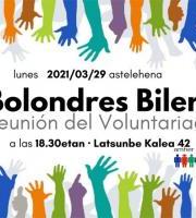 Amher Sos Arrazakeriaaren Bolondres Taldea Bilera