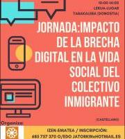 Jardunaldia: Impacto de la brecha digital en la vida social del colectivo inmigrante