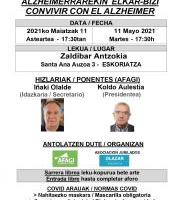 Hitzaldia: Alzheimerrarekin elkar-bizi