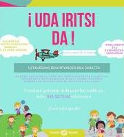 Uztailerako boluntarioen bila gabiltza