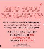 Euskadiko Odol Emaileen 6000 Donazioen Erronka