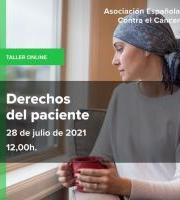 Tailerra online “Derechos de los pacientes” / "Pazientearen eskubideak" (gazteleraz).