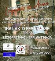 Lágrimas De Arena Bideokliparen Aurkezpena