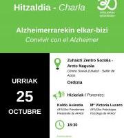 Hitzaldia: Alzheimerrarekin elkar-bizi