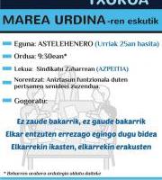 Marea Urdina - Gurasoen Txokoa