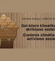 Erakusketa: Grafika Soziala. Goi-bilera klimatikoak, aktibismo soziala