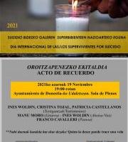 Oroitzapenezko Ekitaldia / Acto de Recuerdo