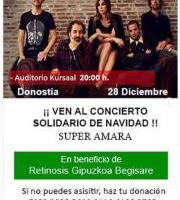 Gabonetako Super Amara XVI. Kontzertu Solidarioa La Oreja de Van Gogh-ekin