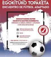 Gipuzkoa kirol egokitu - Futbol Egokituko Topaketa