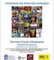 Kontzertua: Giza Eskubideak kantuz zabaltzen