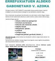 Pertsona errefuxiatuen aldeko Gabonetako V. Azoka