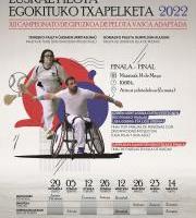 Gipuzkoako XII. Euskal Pilota Egokituko Txapelketa 2022