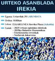 Marea Urdina-ren Urteko Asanblada Irekia