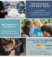 Egin ezazu bat boluntariotzarekin - Topaketa