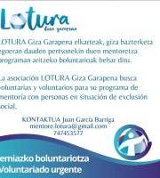 Lotura Giza Garapena -  Premiazko boluntariotza