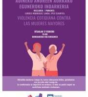 Hitzaldia: Adineko andreen aurkako eguneroko indarkeria