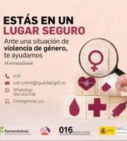 Gipuzkoako Farmazialariak - Genero-indarkeriaren aurrean jarduteko gune seguruen sarea