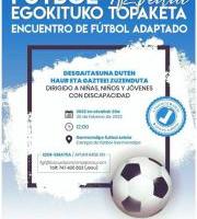 FUTBOL EGOKITUKO TOPAKETA