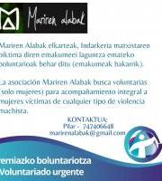 MARIREN ALABAK - Premiazko boluntariotza.