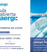 Hitzaldia:Adicción en tiempos de COVID