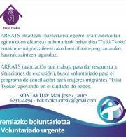 Arrats Elkartea: Premiazko boluntariotza