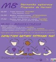 Amher Sos Racismo - Martxoaren 8a Emakumeen Nazioarteko Eguna