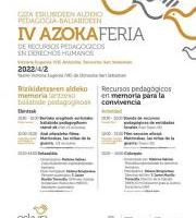 Giza Eskubideen aldeko Pedagogia Baliabideen IV. Azoka