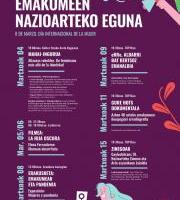 Hainbat ekintza Tolosan, Nazioarteko Emakumeen Egunaren harira