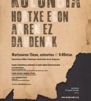 Erakusketa + Mahai Ingurua: Kolonbia. Hortxe egon arren ez daudenak