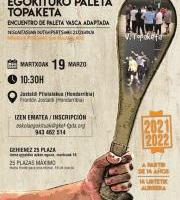 Pilota Egokituko Paleta Topaketa