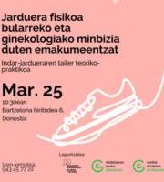 Jarduera fisikoa bularreko eta ginekologiako minbizia duten emakumeentzat