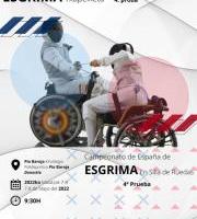 DONOSTIA Maiatzak 7 eta 8 (09:30) - io Baroja kiroldegia    Espainiako GURPIL-AULKIKO ESKRIMAKO TXAP