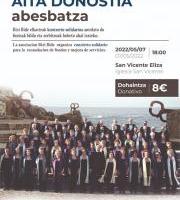 Elkartasun kontzertua: Aita Donostia Abesbatza