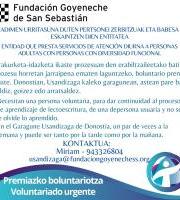 Fundación Goyenecheren Premiazko Boluntariotza