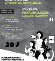 Errefuxiatuen Nazioarteko Eguna: Manfestazioa