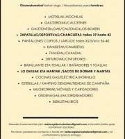 Hiritarron Sarea: Arropa Bilketa