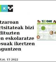 Ikastaroa: Haurtzaroan adbertsitateak bizi izan dituzten umeen eskolaratze prozesuak