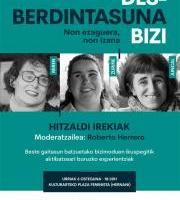 Hitzaldia: Desberdintasuna Bizi