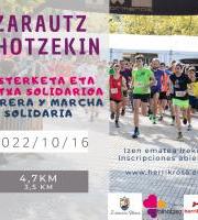 Elkartasun Lasterketa eta Zarautz Bihotzekin Martxa