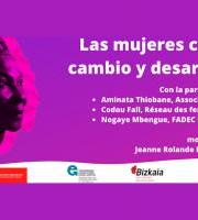 Hitzaldia: Las mujeres como agentes de cambio y desarrollo en Senegal