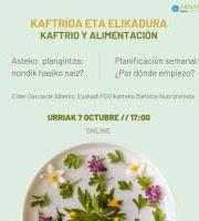 Hitzaldia: Kaftrioa Eta Elikadura