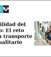 Ikastaroa: La movilidad del cuidado: El reto para un transporte más igualitario
