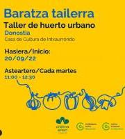 Minbiziaren Aurka Gipuzkoanen Baratza Tailerraren Aurkezpena