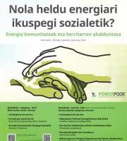 Jardunaldia: Nola Heldu Energiari Ikuspegi Sozialetik?